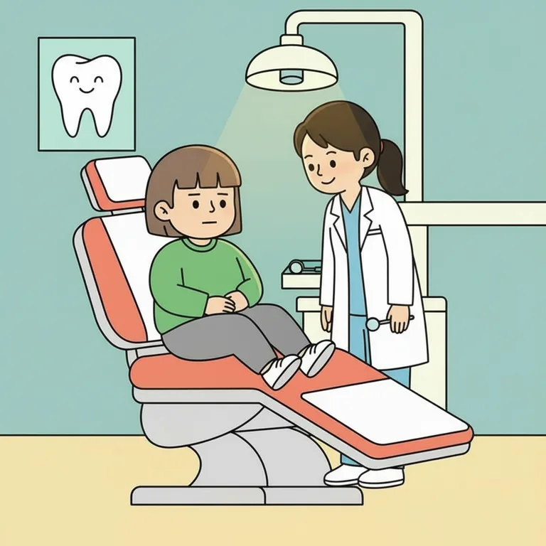 Page 3: The dentist knows that checking teeth stops them from hurting later.