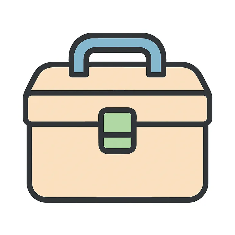 Sample picture card for packing my school bag: Lunch Box